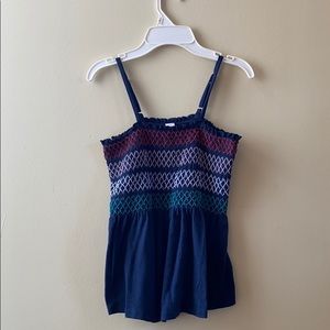 Navy blue tank